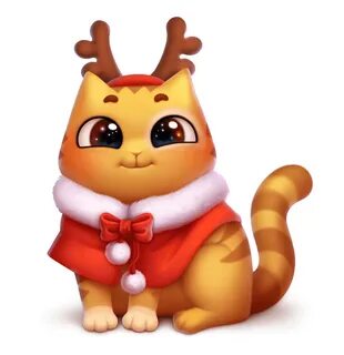 Новогодний персик