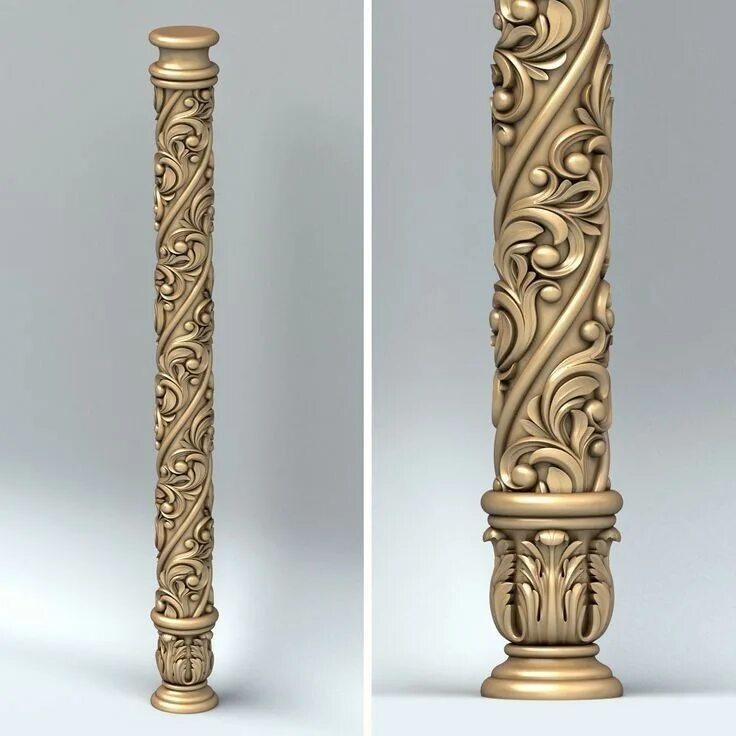 Max columns. 3д макс колонна. восточная резная колонна 3d max. резные деревянные колонны. резьба по дереву на колонне.