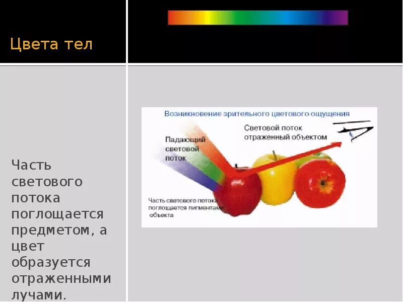 Цвета поглощающие свет. Цвет это отражение света. Поглощение цветов физика. Длина волны цвета. Белый цвет поглощает свет.