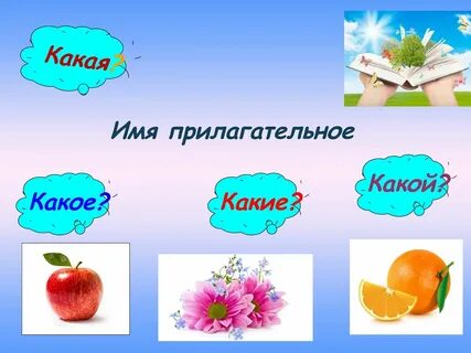 Имя прилагательное картинки