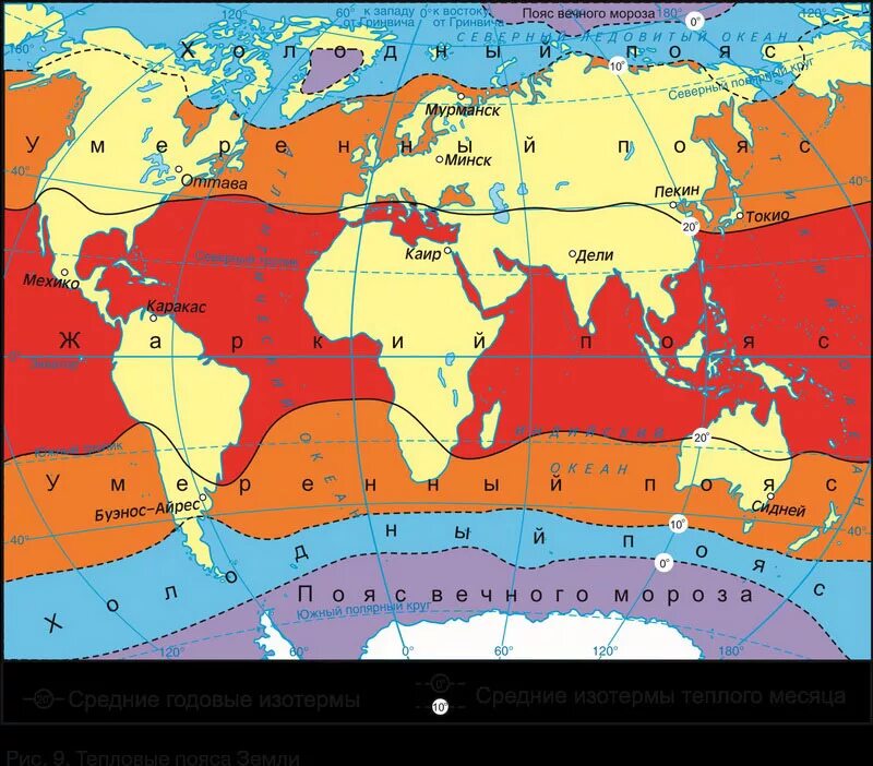 Тепловые пояса. Тепловые пояса земли. Тепловые пояса карта. Карт аатепловых поясов. Почему границы поясов