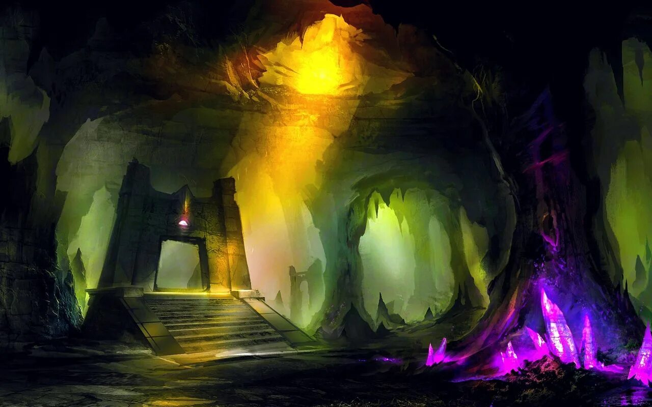 Кристал Кейв. Пещеры Кристал-Кейв. Пещера со сталактитами фэнтези. Пещера гоблинов ДНД арт. Crystal cave