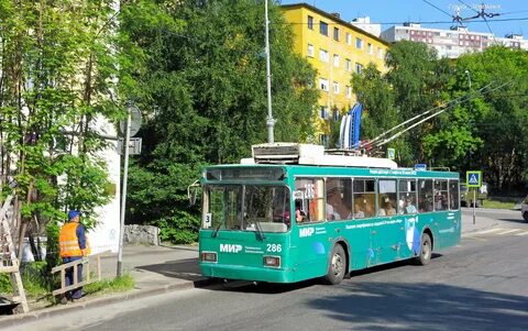 Троллейбус мурманск