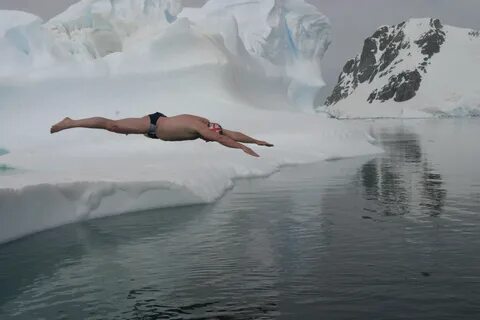 Swim in cold water