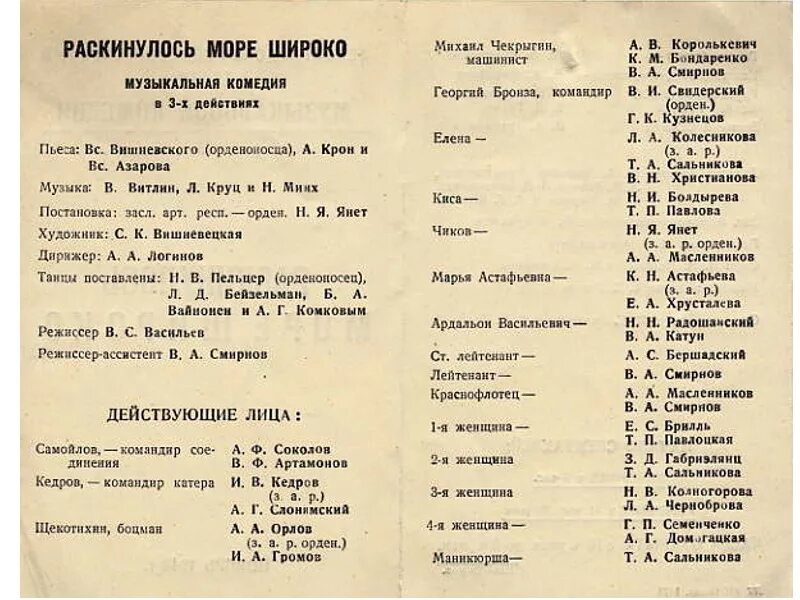 Раскинулось море широко слова. Оперетта Раскинулось море широко 1942. Театр музкомедии Раскинулось море широко. Раскинулось море широко спектакль. Оперетта Свиридова Раскинулось море широко.