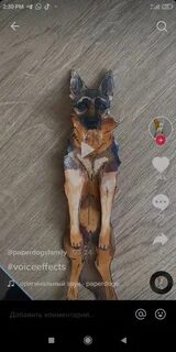Бумажные собаки из тт