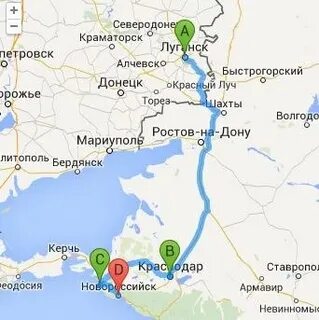 Из новороссийска в краснодар