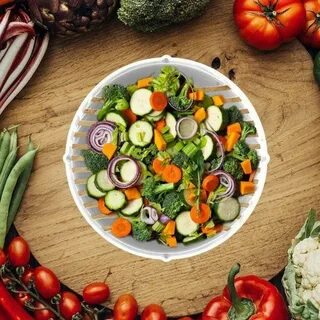 Slicing vegetables
