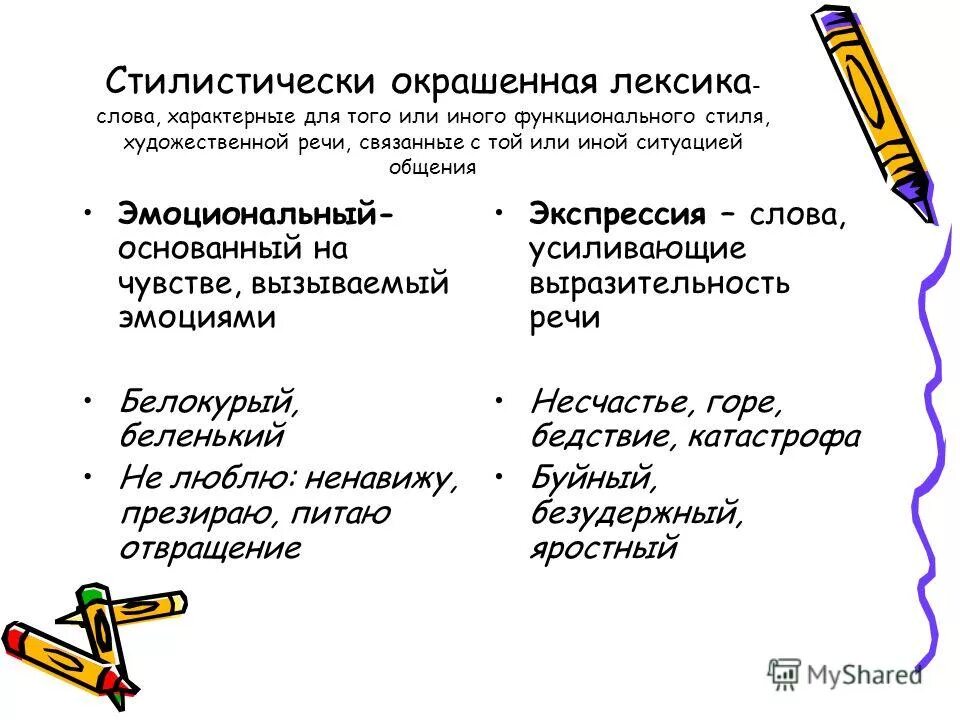 Найдите стилистически окрашенное слово в предложении 16