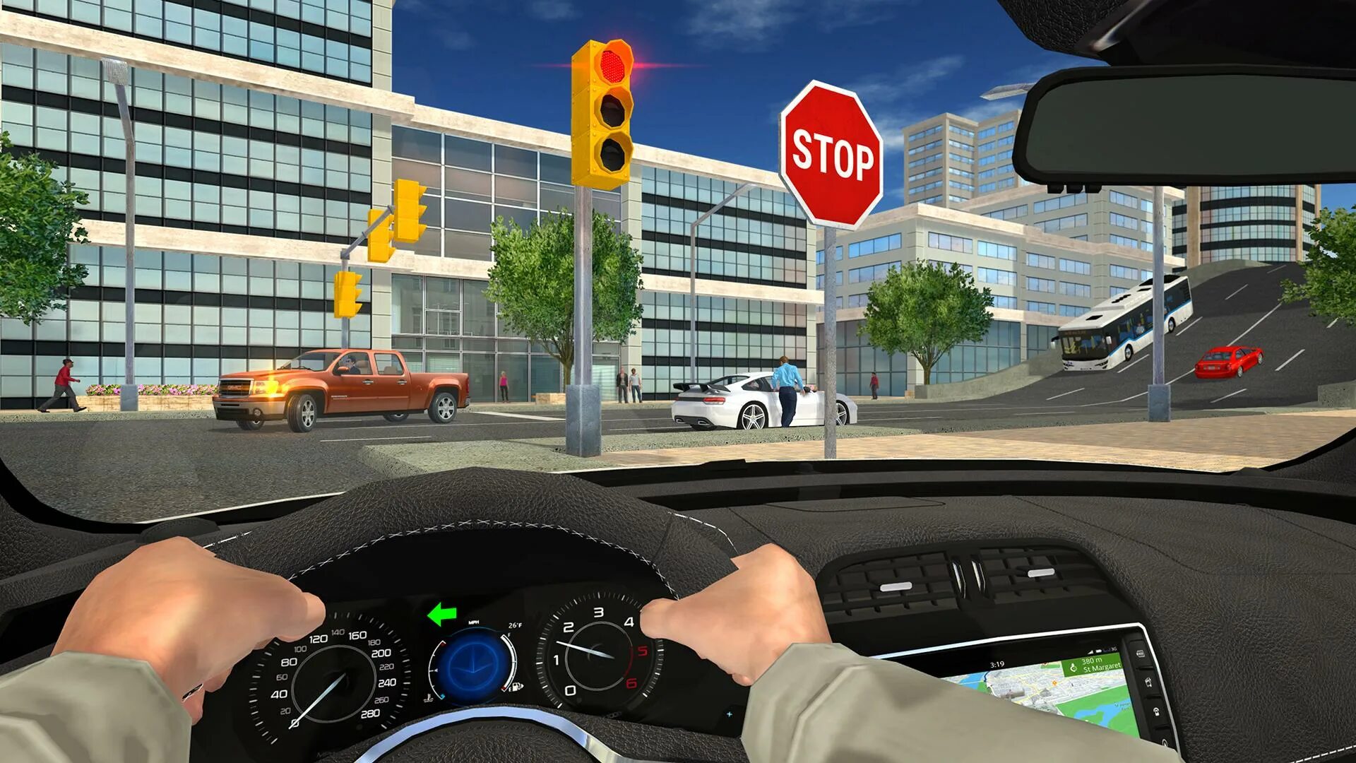 Car driving sim