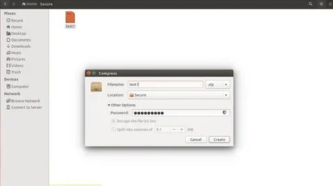 Ubuntu zip