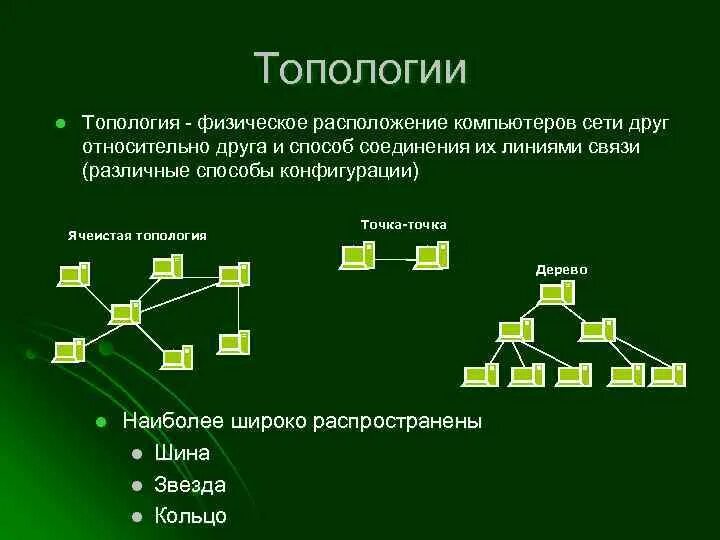 Топология сетей связи. Топология. Шина (топология компьютерной сети). Математическая топология. Ячеистая топология.