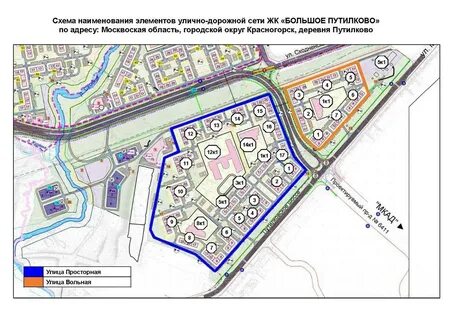 Путилково территория