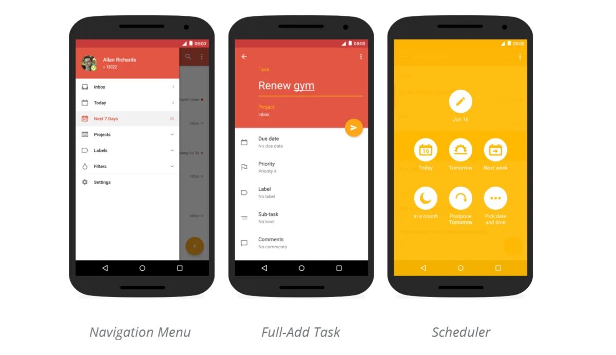 Меню android приложения. Material design меню. дизайн меню андроид. дизайн главного меню приложения. todoist дизайн.