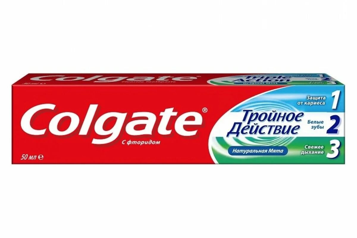 Colgate паста купить. Colgate тройное действие зубная паста 100мл. Зубная паста Колгейт 50 мл. Зубная паста Colgate 50 мл. Колгейт з/п 50мл тройное действие натуральная мята.