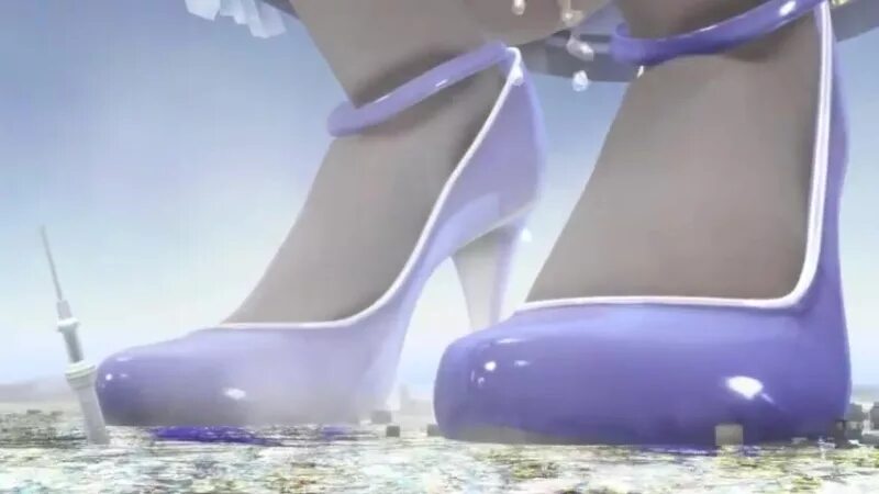 Giantess part 2. Giantess crush city. yuanyi zhou peeing.