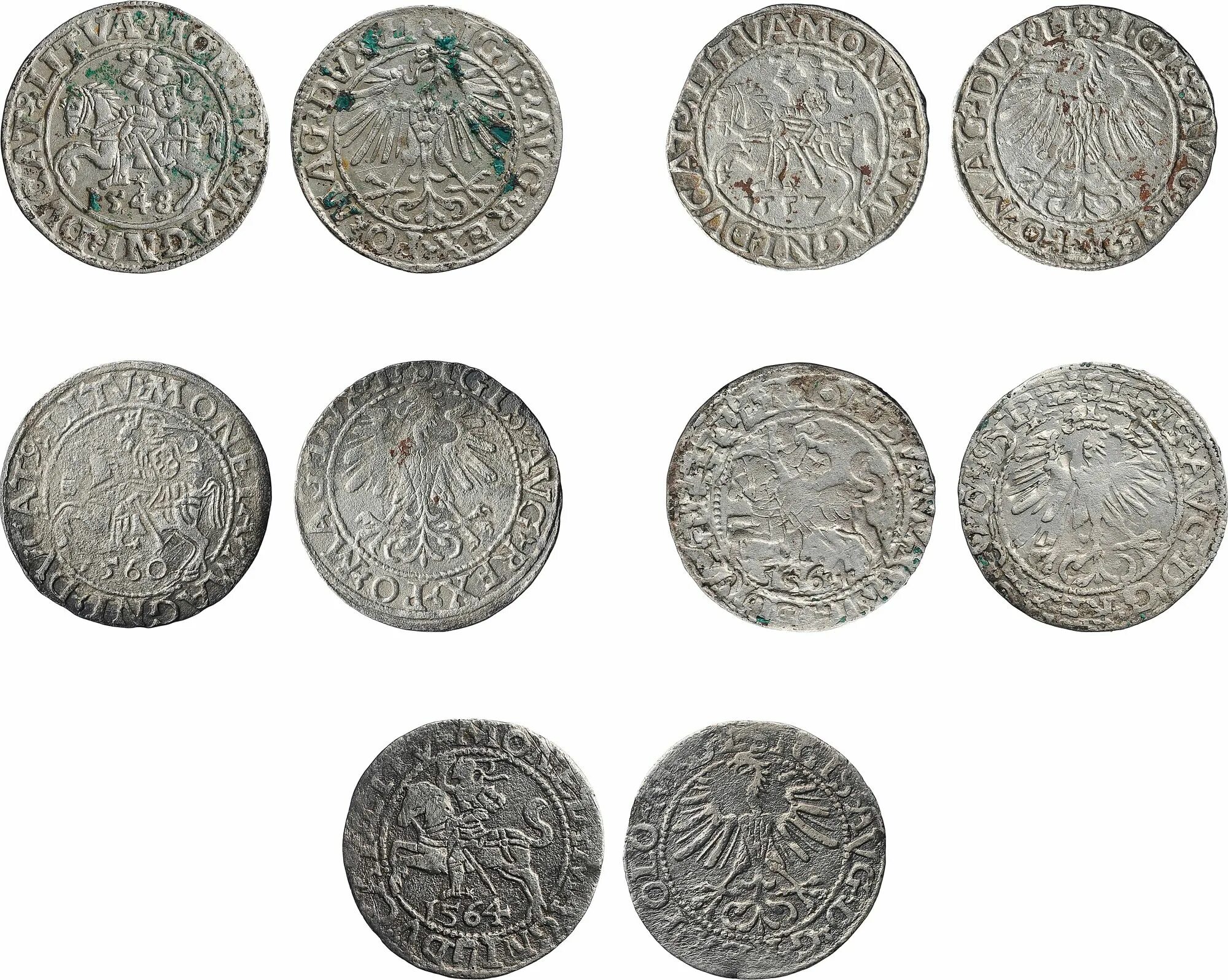 полугрош. монеты литовского княжества. великое княжество литовское монеты великого княжества литовского. монета вкл 1563. монеты литовского княжества.