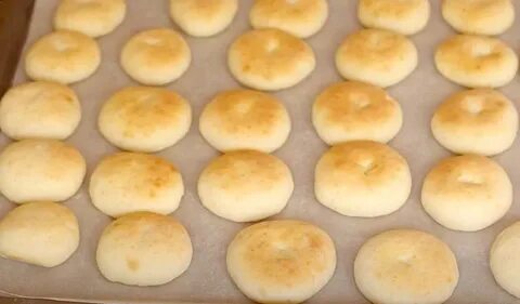 Печенье с молоком в духовке