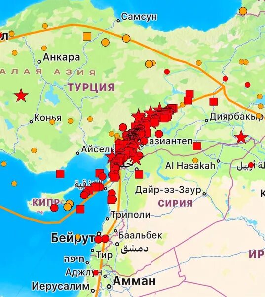 Сколько баллов турции. Землетрясение в Турции на карте. Карта турецкого землетрясения. Землетрясение в Турции сегодня на карте. Землетрясение в Турции баллы.