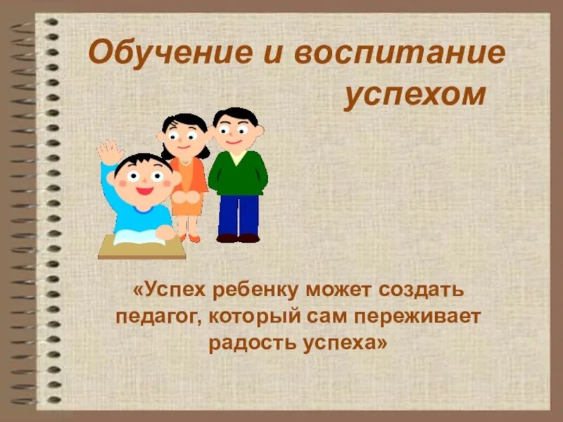 Воспитание успехом. Успехов в воспитании ваших детей. Успехов учебы презентация. Слагаемые успешного воспитания. Воспитание успехом детей