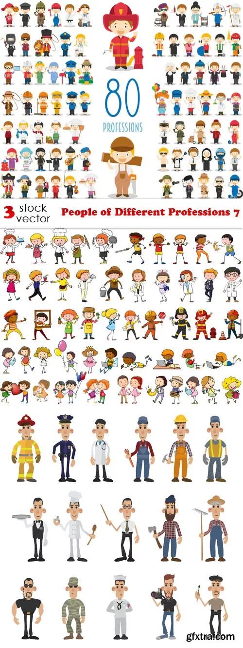 Different professions