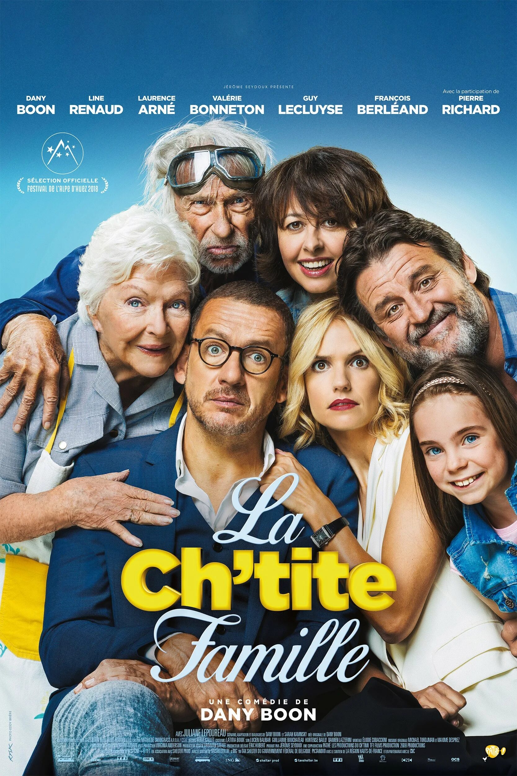 От семьи не убежишь / la Ch'tite famille (2018). Лоранс Арне от семьи не убежишь. Пьер Ришар от семьи не убежишь.