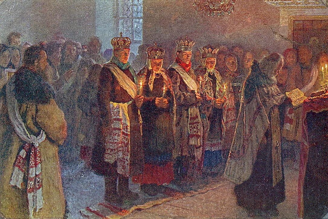 Брак в 17 веке. Фирс сергеевич журавлев перед венцом. Венчание в церкви на руси свадебный обряд. Л. Johann hamza (austrian, 1850-1927).