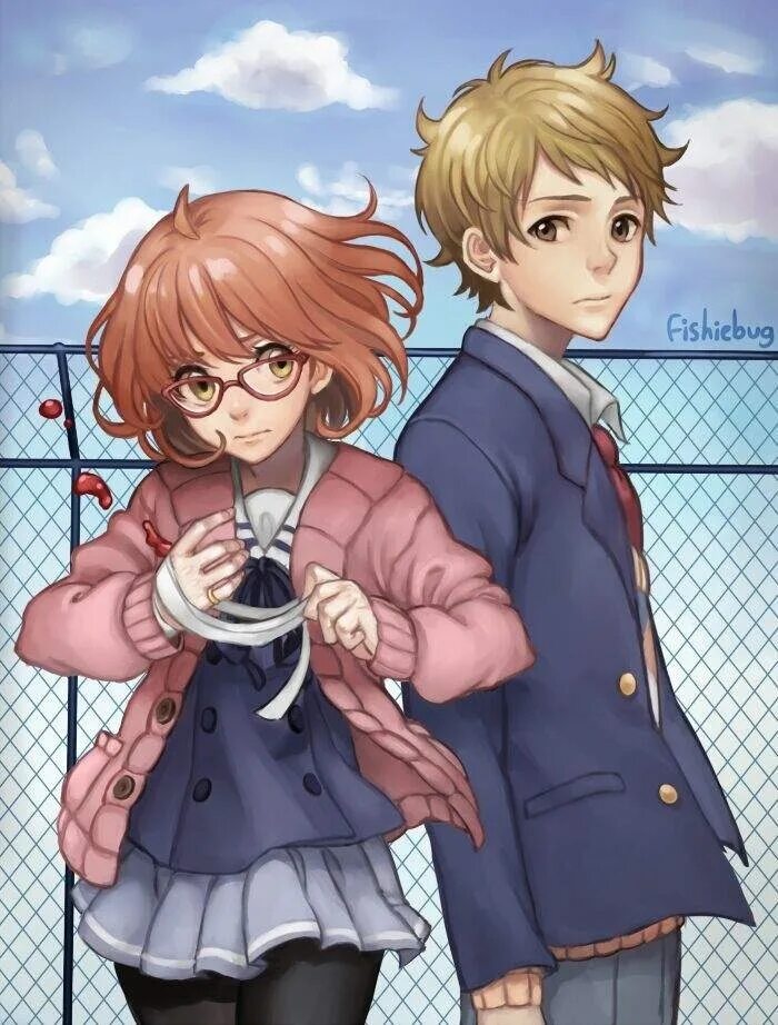 За гранью Kyoukai no Kanata. За гранью / Kyoukai no Kanata [1-12 из 12].