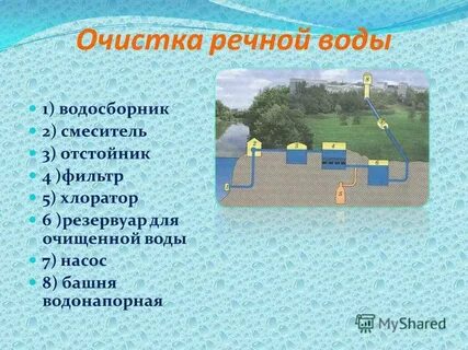Где очищают воду