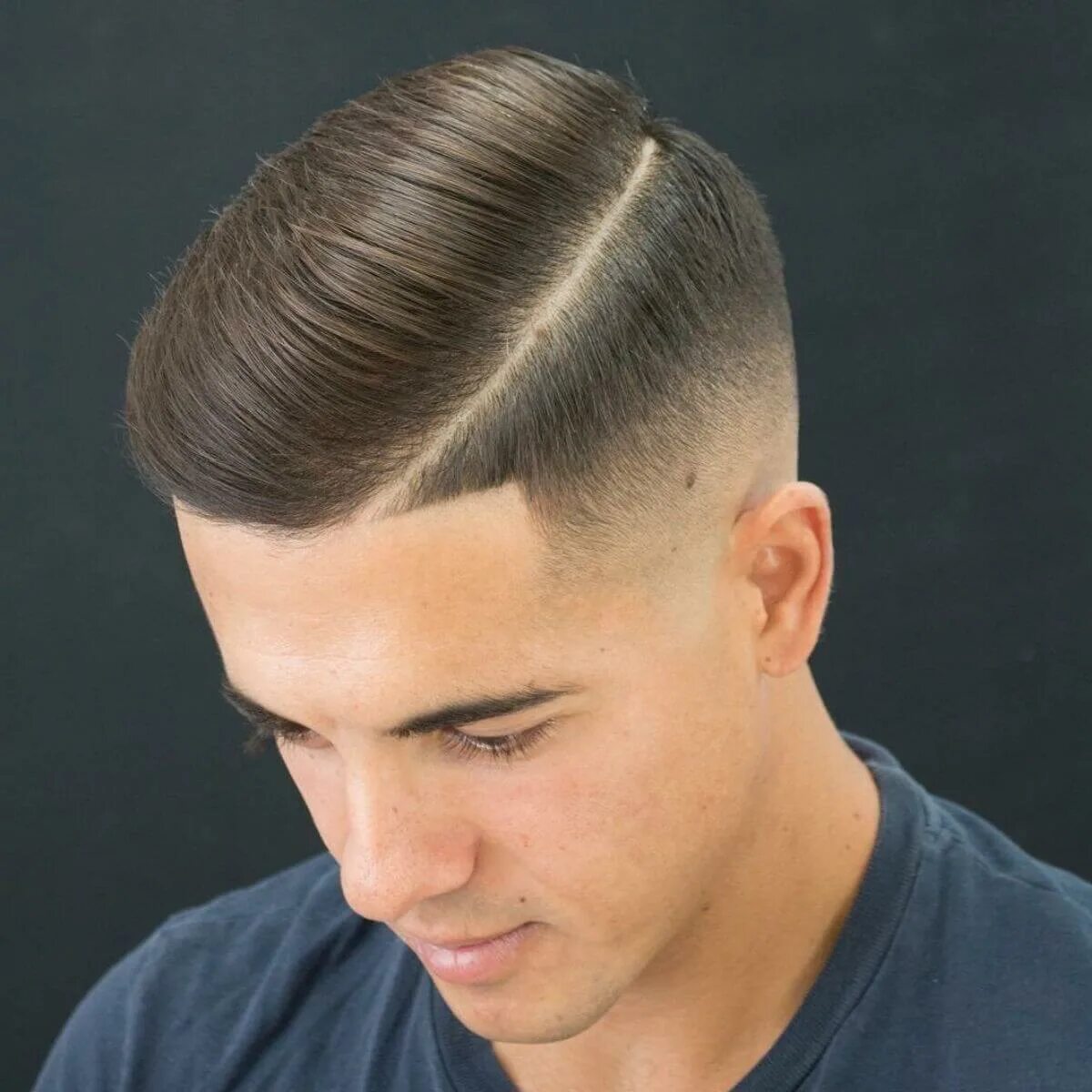 Comb over стрижка мужская