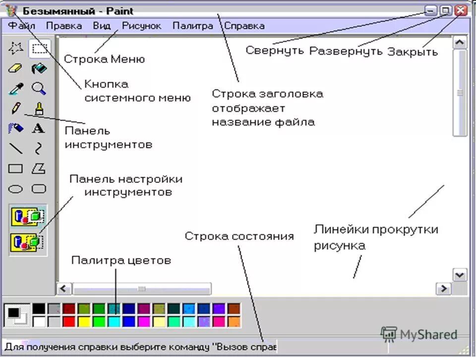 Что отображается в строке заголовка paint. Графический редактор. Графический редактор Paint. Интерфейс графического редактора Paint. Графический редактор Pain.