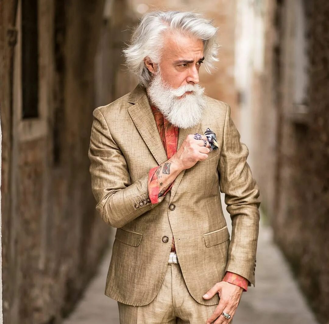 Алессандро Манфредини. Алессандро Манфредини (Alessandro Manfredini). Модные старики. Стильные пожилые мужчины.