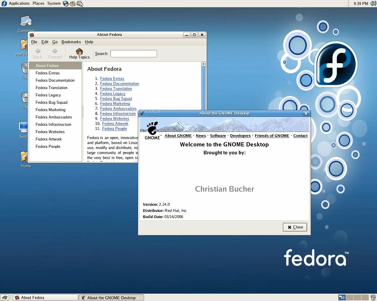 Линукс fedora