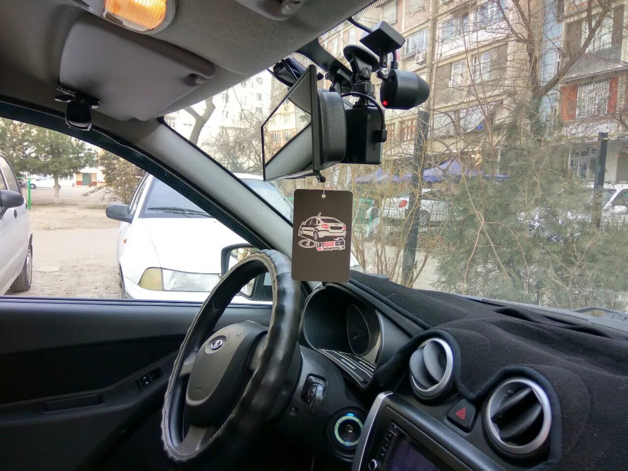 Установка видеорегистратора гранта