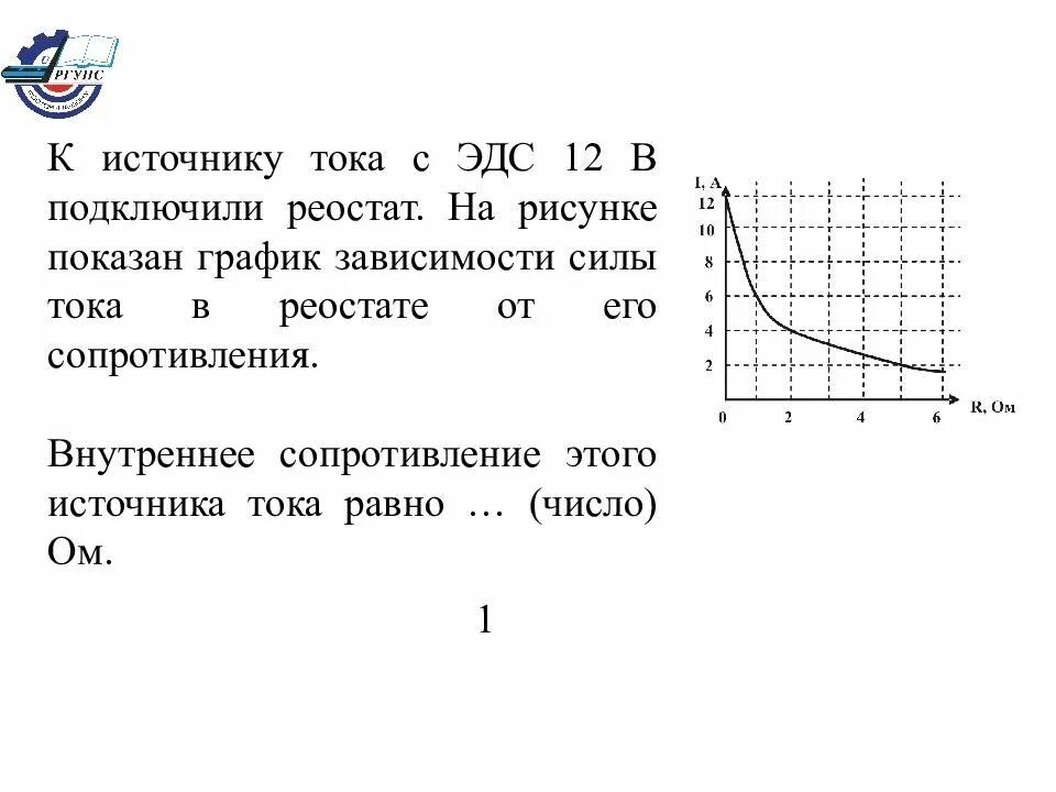 Сила тока в реостате 0 12. ЭДС источника тока. График зависимости ЭДС. ЭДС источника тока график. График силы тока реостат на рисунке.