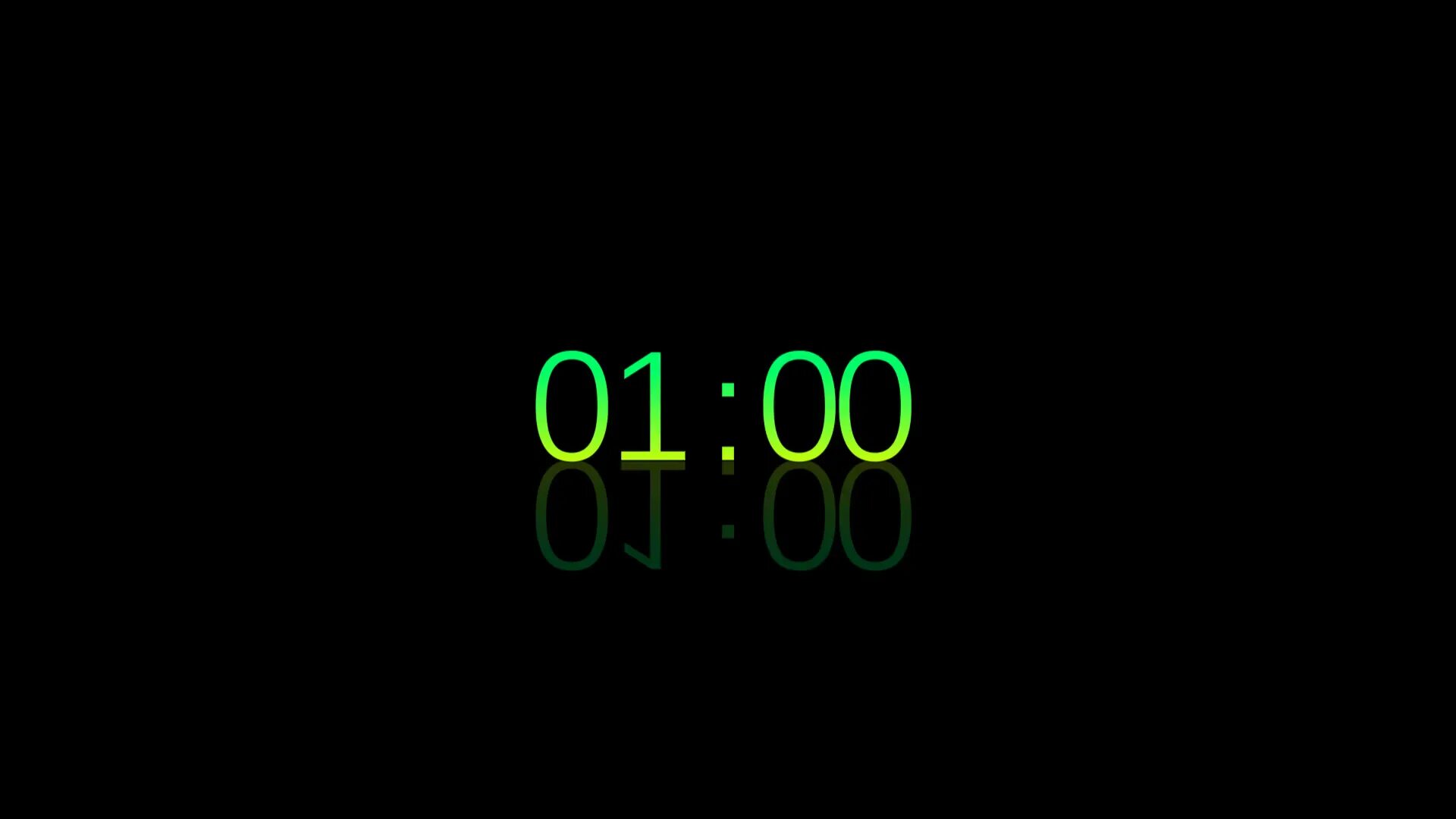 Black timer