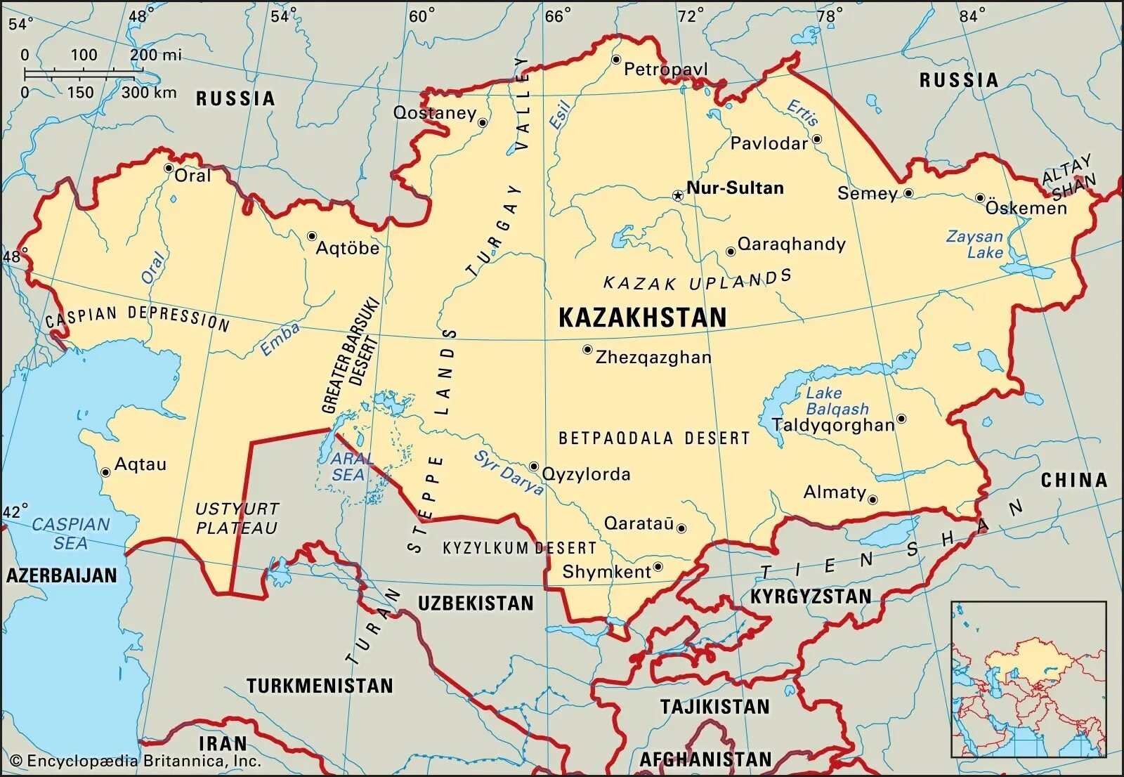 Казахстан на карте. Границы Казахстана. Расположение Казахстана. Казахстан это какая страна