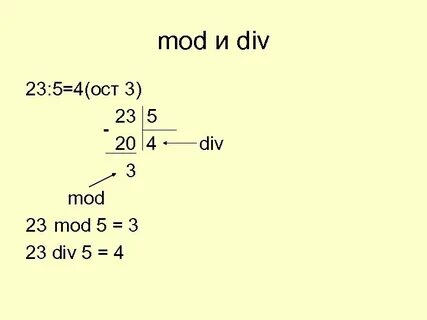 K mod 10