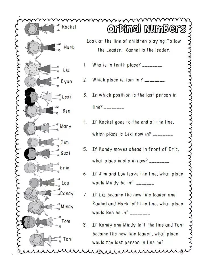 Mark the following