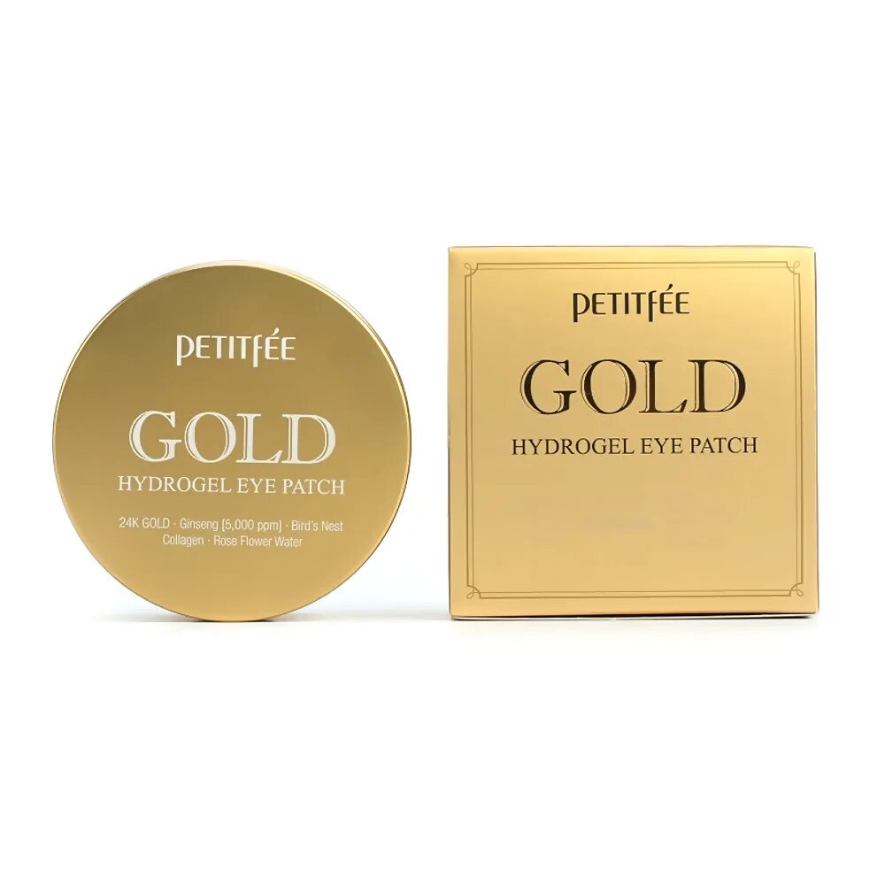 Гидрогелевые патчи gold. Патчи Петитфи с золотом. Патчи для глаз Petitfee Gold Hydrogel Eye Patch. Golden Hydrogel Eye Patch +5 Complex Petitfee Gold 5. Petitfee гидрогелевые патчи с золотом Gold Hydrogel Eye Patch, 60 шт.