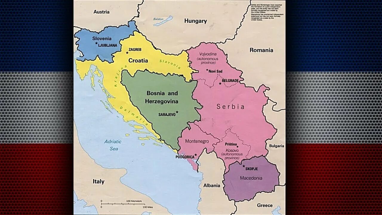 Югославия это сербия. Карта Югославии 1945. Распад Югославии карта. Карта Югославии до распада и после. Политическая карта Югославии.