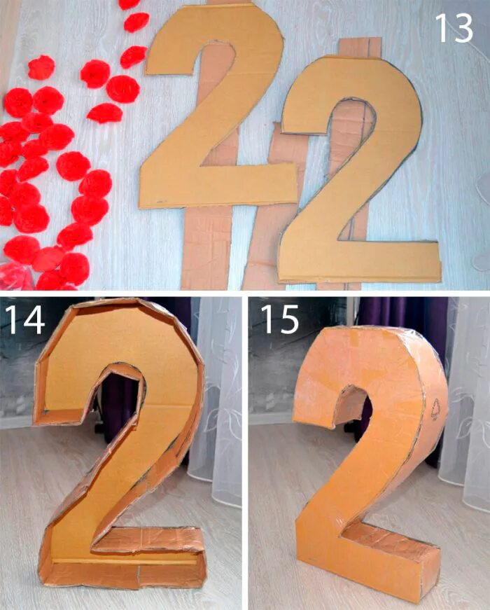Объемные цифры из картона. Цифра 2 из картона. Декор цифры на день рождения. Цифра два на день рождения. Объемные цифры.