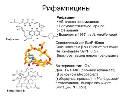 Рифамицины