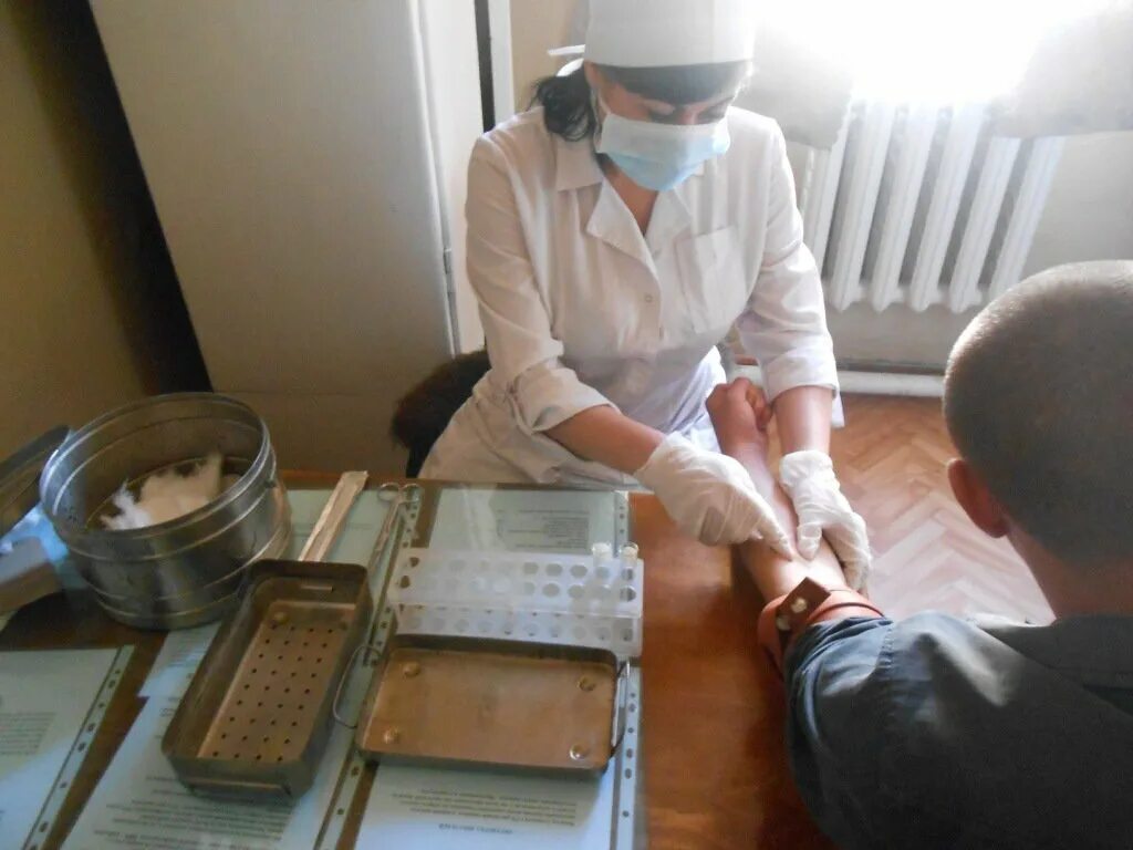 Обследование бывших заключенных
