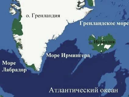 Гренландское море в каком океане