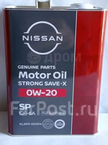 Api sp 0w 20. Nissan 0w20 SP. Nissan strong save x SP/gf-6a 0w-20 4 л.. Моторное масло Nissan strong save x 0w20 SP 4л. Nissan strong save x 0w-20.