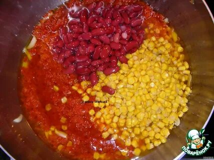 Фарш с кукурузой