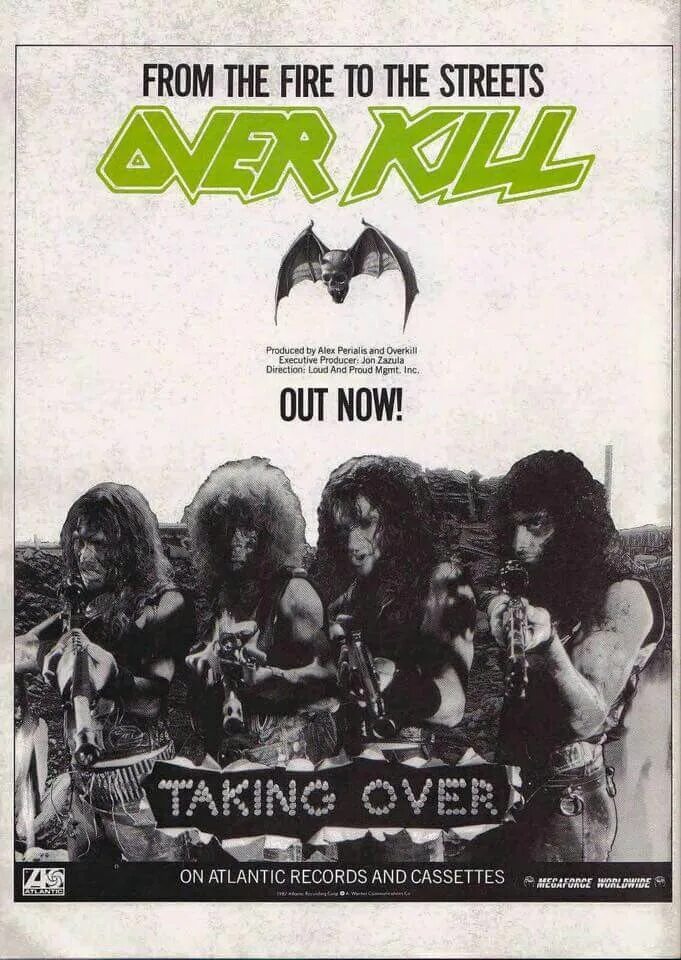 Kill over. Overkill Band. Overkill 1987. Overkill taking over 1987. Overkill taking over.