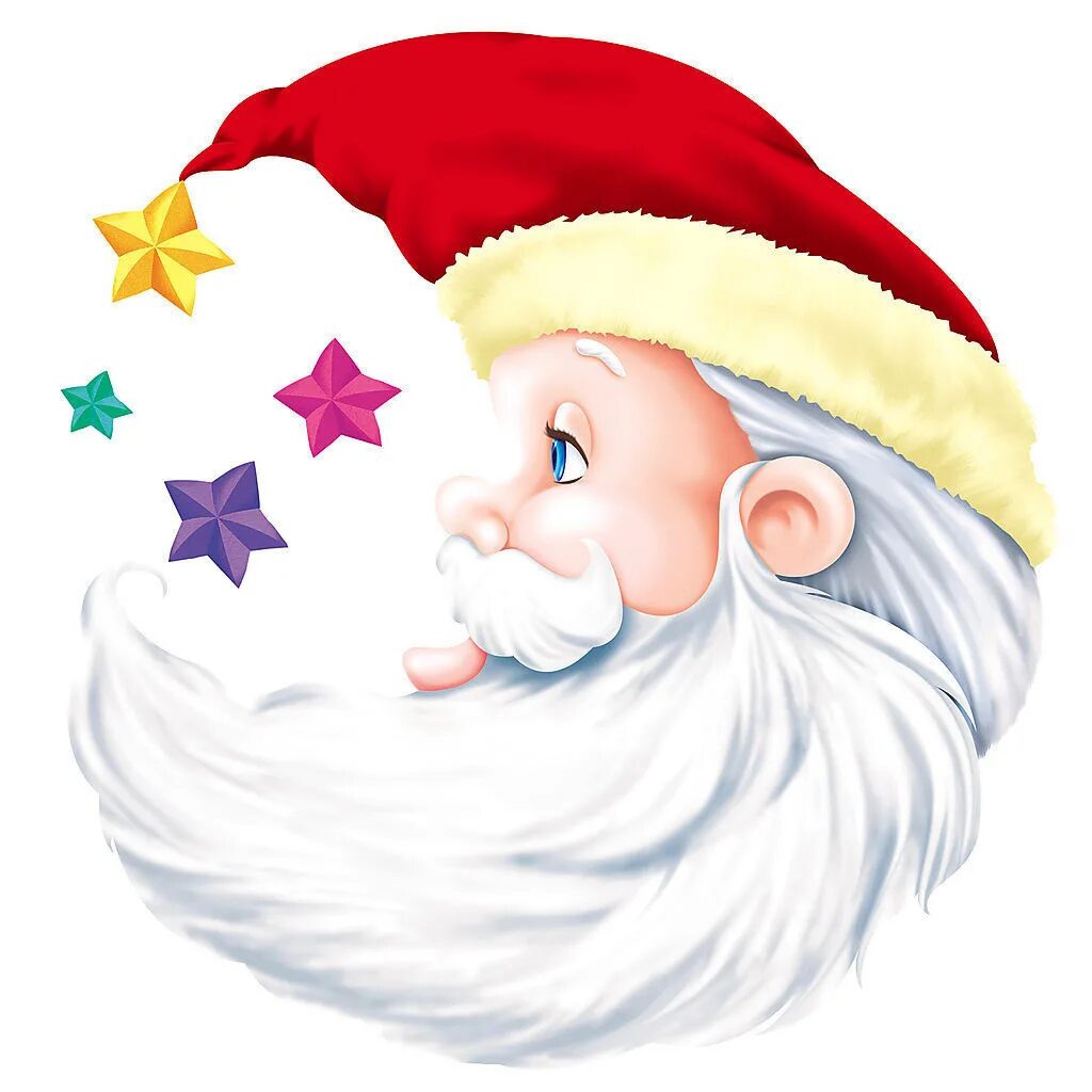 Дед мороз на месяце. Новогодний месяц картика. Месяц мультяшный. Новогодний месяц раскраска. Дед мороз.