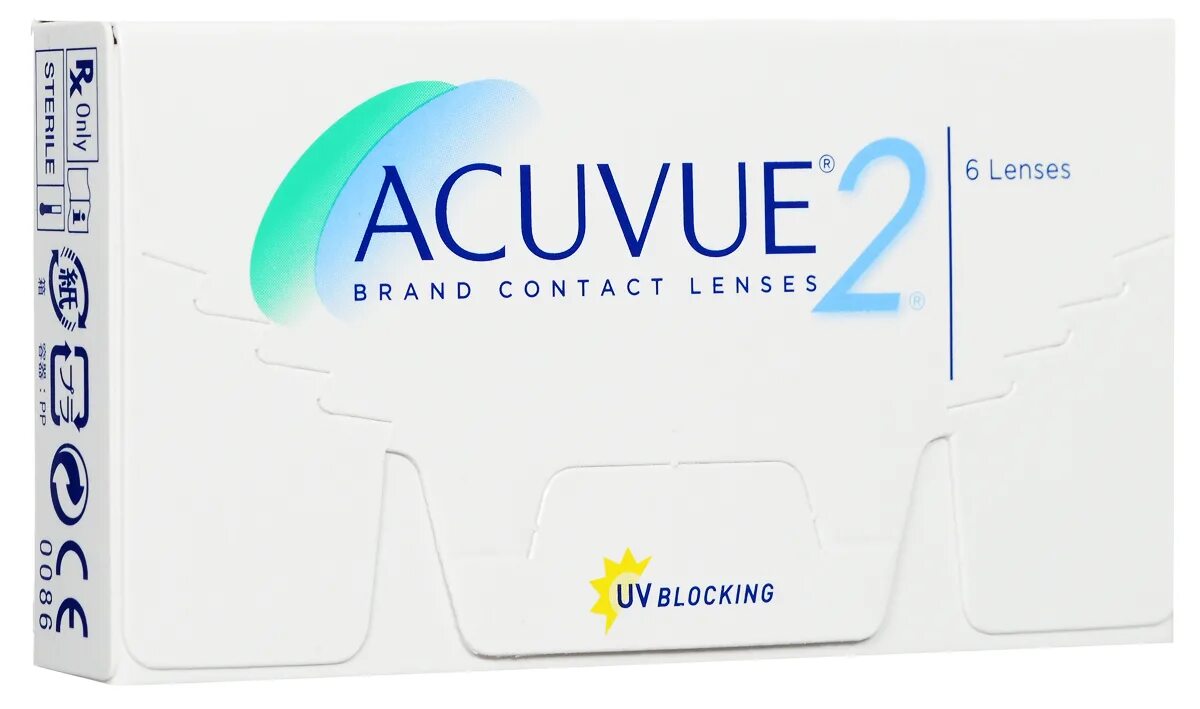Acuvue 2 (6 линз) (8.7, +8,00). Линзы акувью 2. Линзы Acuvue 2 (6 линз) 8.7 -2. Acuvue 2 (6 линз) (8.3, -0,50). Купить линзы недельные